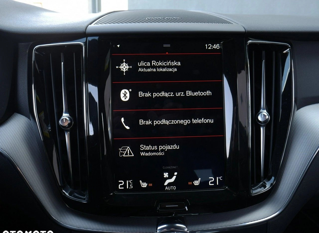 Volvo XC 60 cena 169900 przebieg: 43933, rok produkcji 2019 z Czarna Woda małe 352